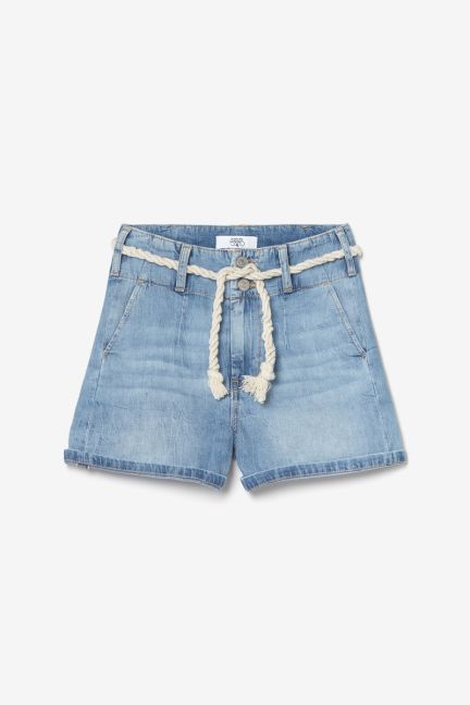 Short Loona en jeans bleu clair