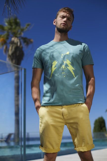 T-shirt Witek vert d'eau