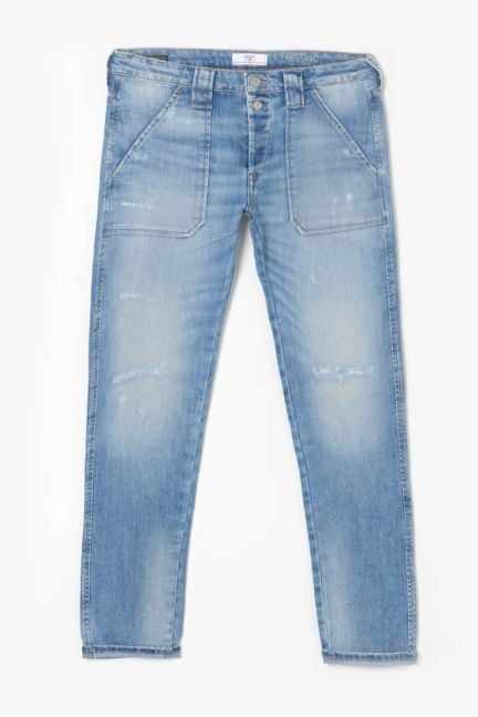 Jeans 200/43 boyfit Cara destroy bleu N°4