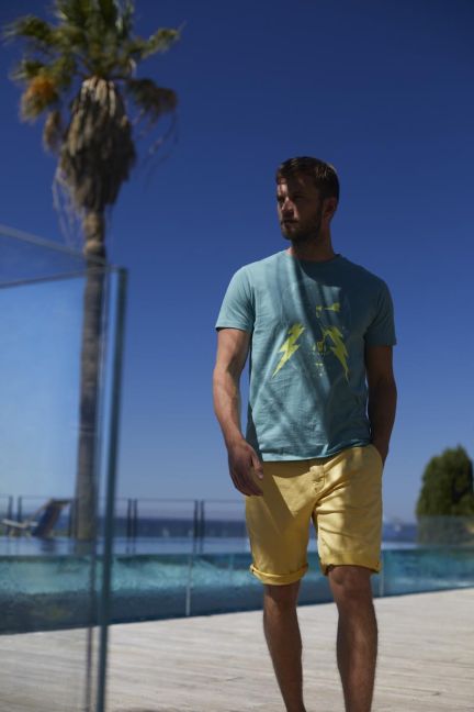 Bermuda chino Jogg Swoop moutarde