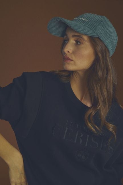 Sweat Claudia brodé noir