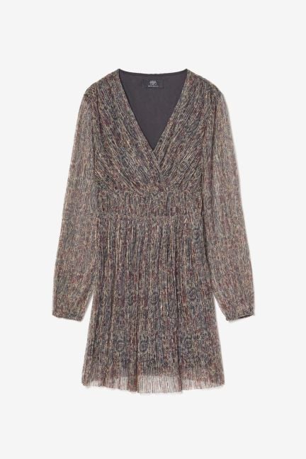 Robe Kodigi à motif cachemire irisée