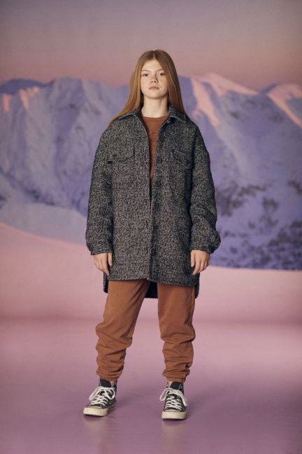 Veste Ullingi noire chinée