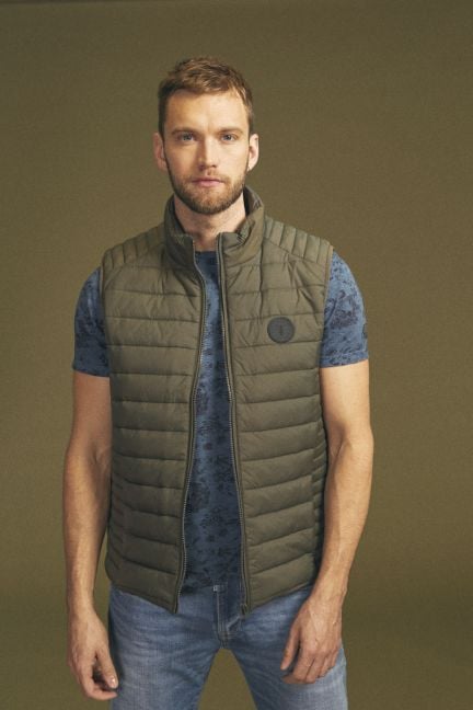 Doudoune sans manches Croz kaki