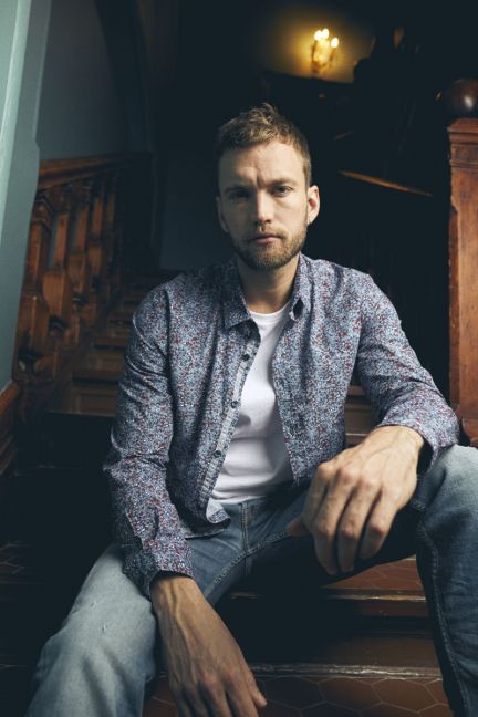 Chemise Retil bleu marine à motif