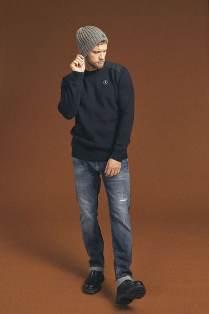 Jeans 800/12 regular Millon destroy bleu N°2