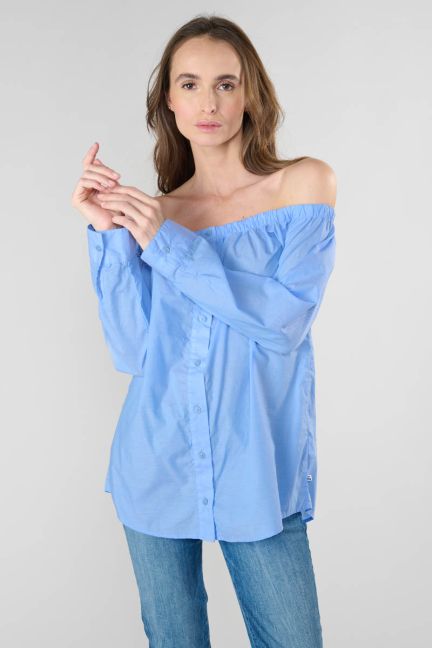 Chemise Amapola bleue
