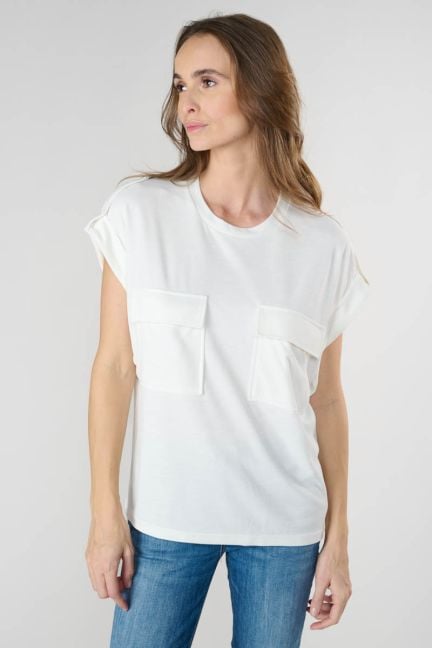 T-shirt Freesia crème