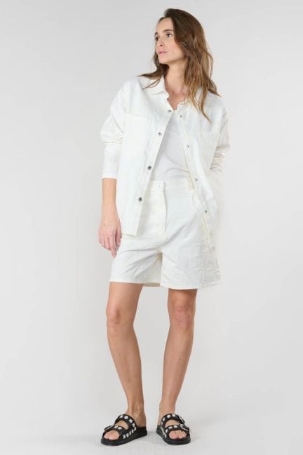 Veste brodée Physost blanche
