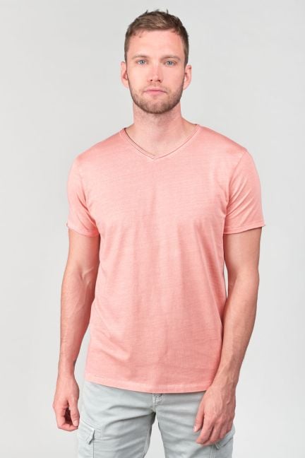 T-shirt Gribs saumon