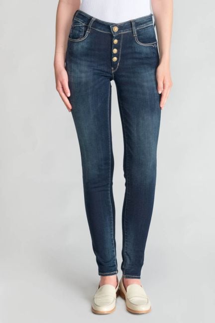 Jeans pulp slim Amel taille haute bleu N°1