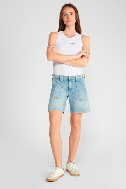 Short en jeans Goudes bleu