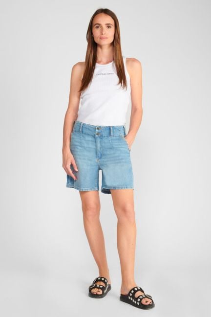 Short Sydney3 en jeans bleu clair