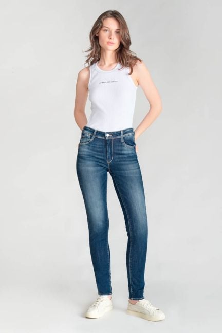Jeans pulp slim Zazi taille haute bleu N°2