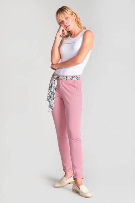 Pantalon chino Dyli5 rose