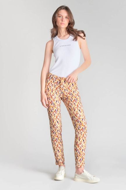Pantalon Dyli Maya à motif ethnique