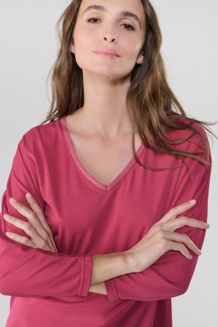 T-shirt Cepada framboise