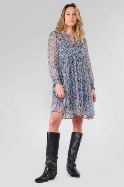Robe Denali bleue à motif