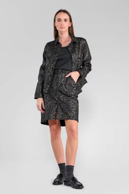 Veste Lilly à motif léopard