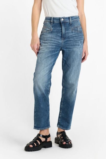 Jeans 400/60 girlfriend Thil taille haute destroy bleu N°4