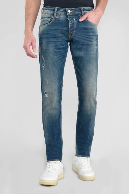 Jeans 700/11 adjusted Bekele destroy vintage bleu N°2