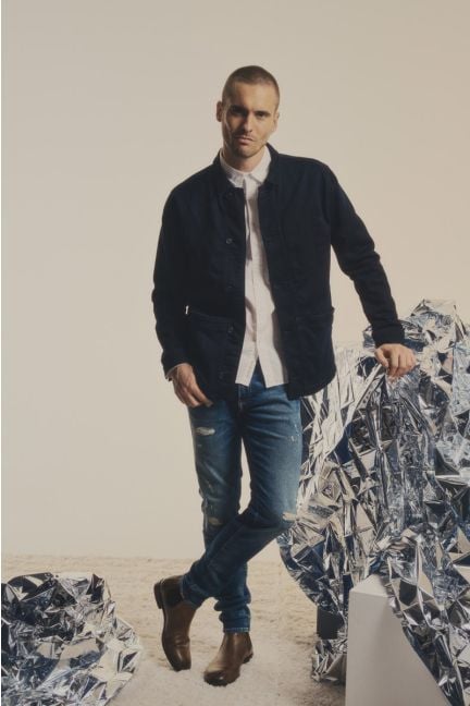 Jeans jogg 700/11 adjusted destroy bleu N°3