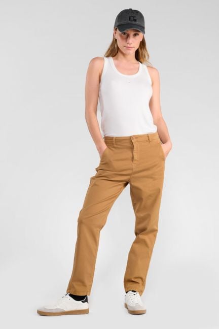 Pantalon chino Erle camel