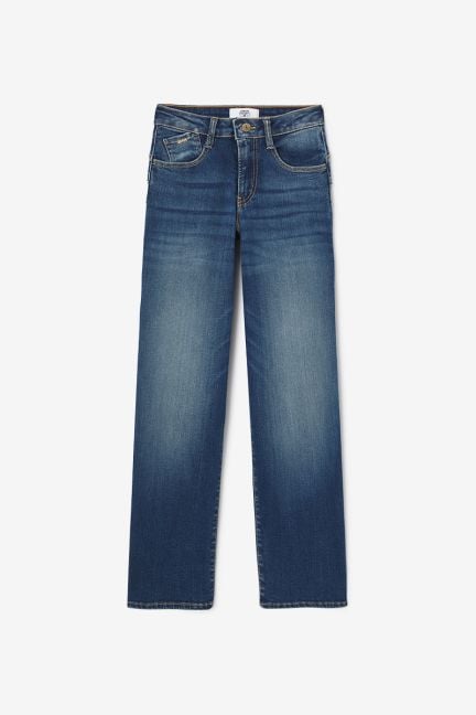 Jeans pulp regular taille haute bleu N°2