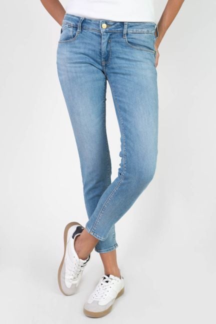 Jeans pulp slim 7/8ème bleu N°4