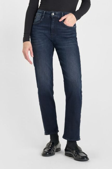 Jeans 400/17 mom taille haute 7/8ème bleu-noir N°1