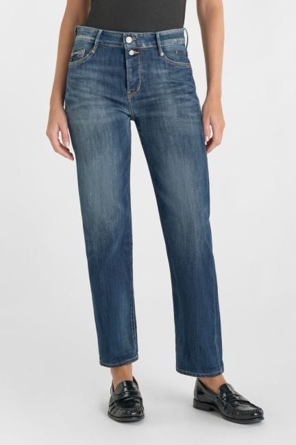 Jeans 400/18 mom Basic taille haute 7/8ème bleu N°2