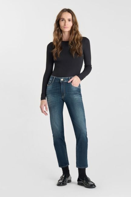 Jeans pulp regular Inge taille haute 7/8ème bleu N°2