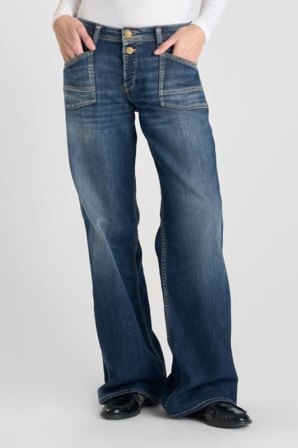Jeans wide leg Lauryn Ota bleu N°2