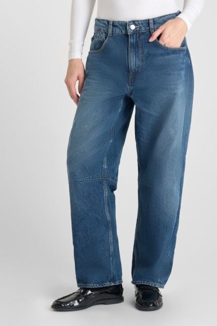 Jeans balloon Madie kahiki bleu foncé
