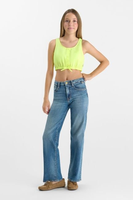 Jeans pulp wide leg Fez bleu N°3