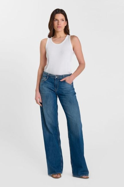 Jeans wide leg Lauryn Jab bleu N°3