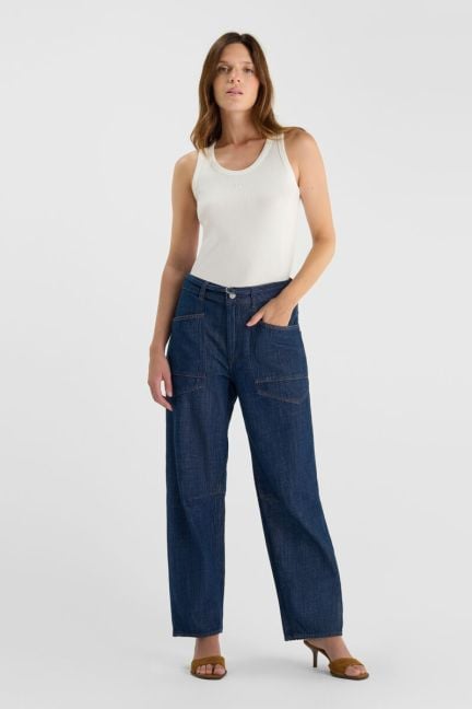 Jeans balloon Madie bleu N°0