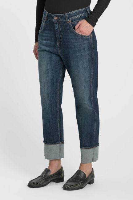 Jeans 400/60 girlfriend Jama bleu N°3