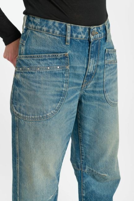 Jeans balloon Madie club bleu moyen