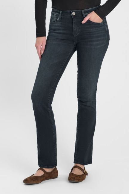 Jeans power bootcut bleu-noir N°1