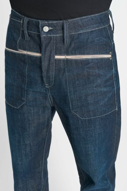 Jeans loose Hobo hausu bleu brut