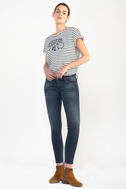 Arica pulp slim 7/8ème jeans bleu-noir N°2