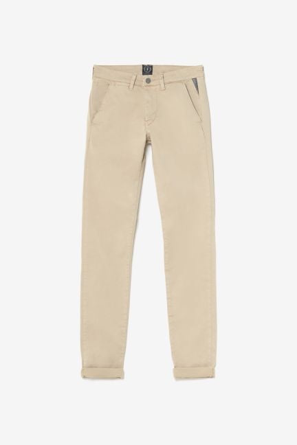 Pantalon chino Jasbo beige sable