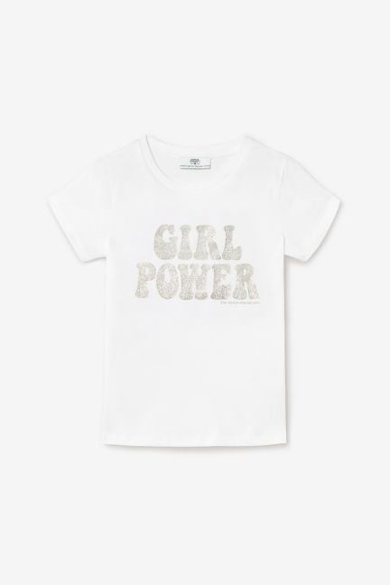T-shirt Powergi blanc