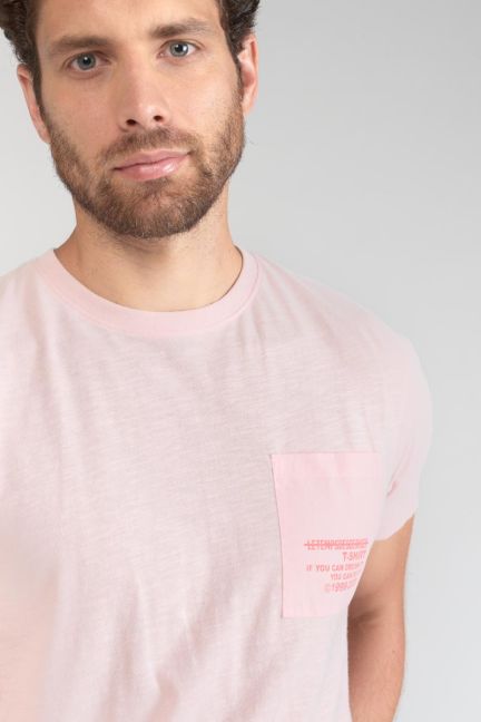 T-shirt Brezol rose clair