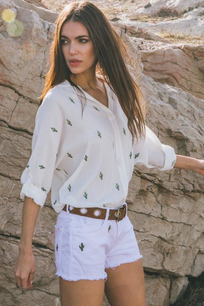 Chemisier Manches Chemisier Le Temps Des Cerises Blouse Spiky