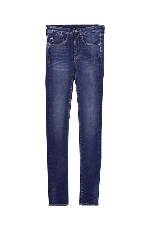 Jeans POWER SKINNY TAILLE HAUTE BLEU