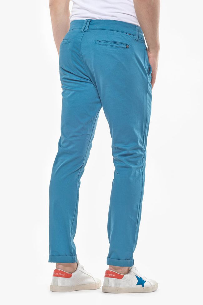 Pantalon Chino Slim Jas Bleu encre