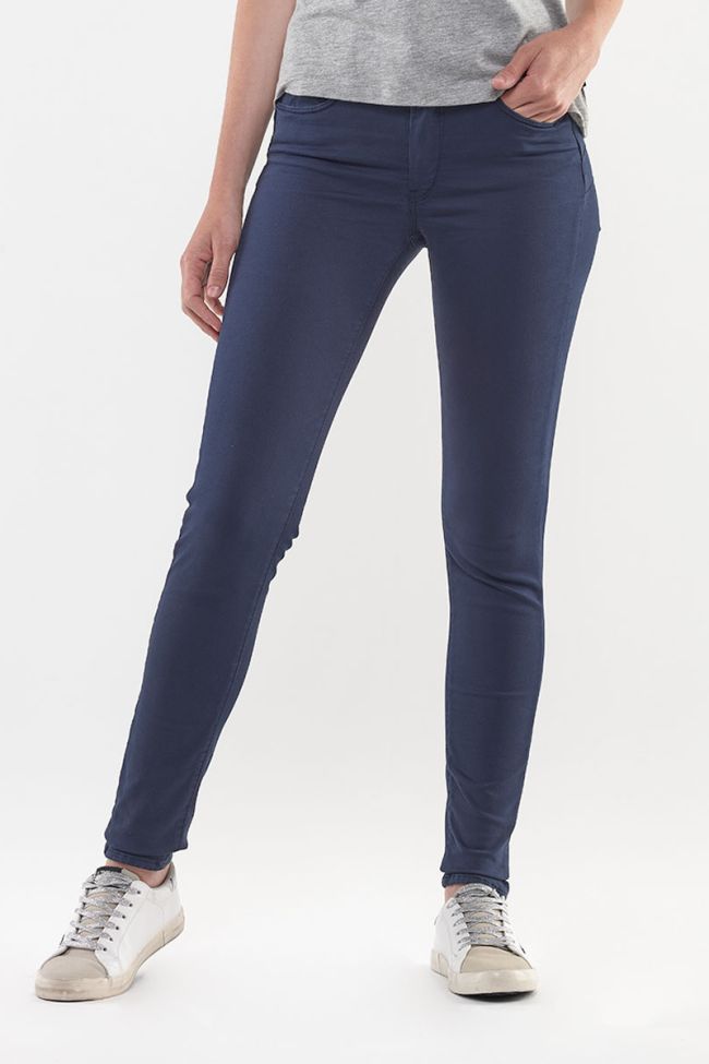 Jeans Pulp Slim Taille Haute Bleu Marine