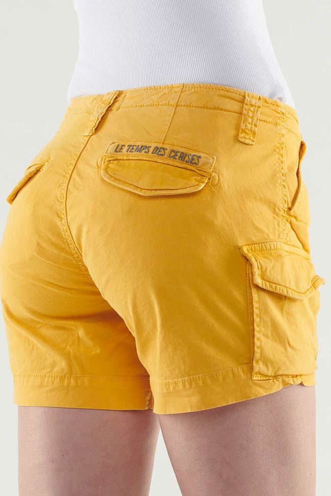 Yellow Tokio short shorts